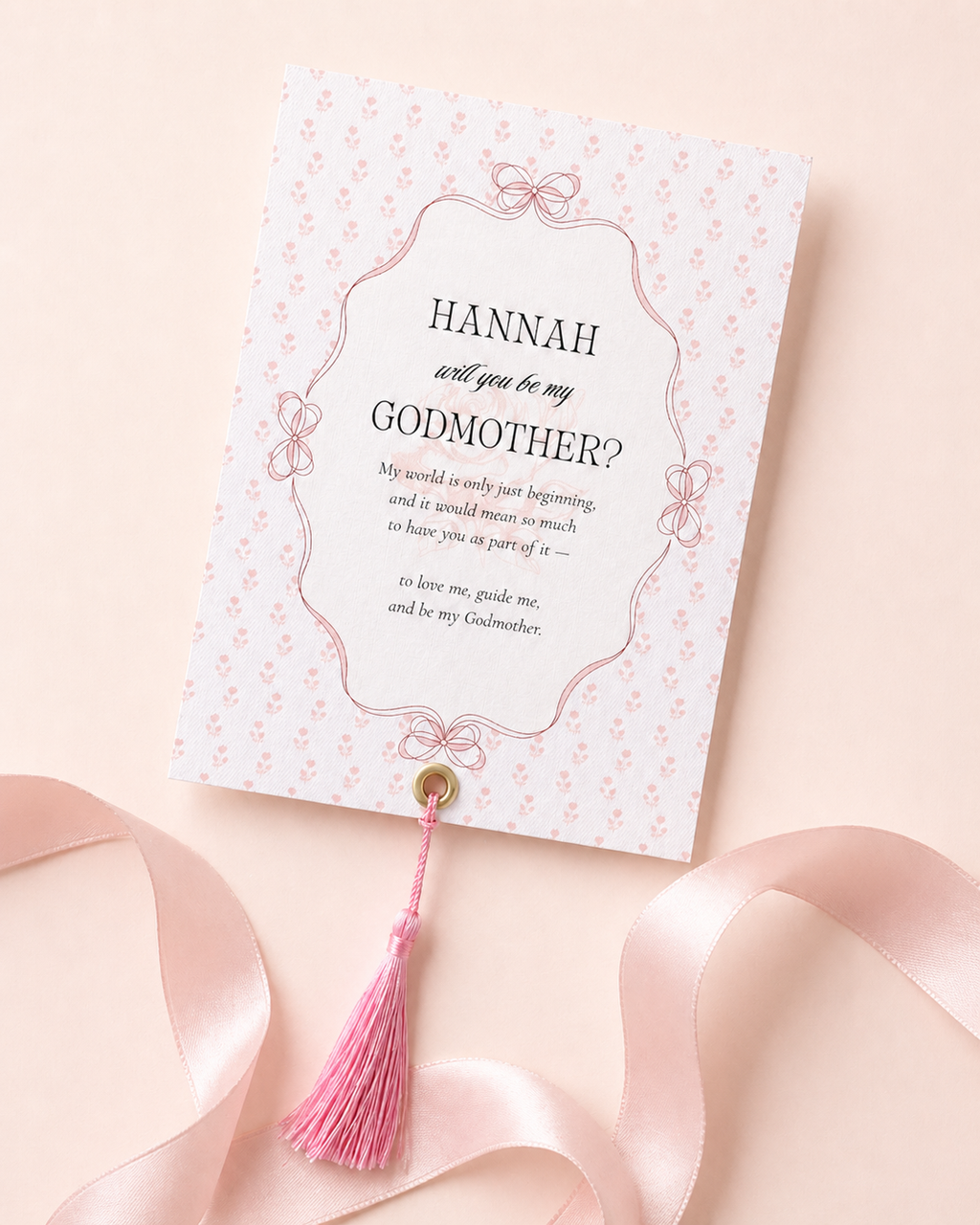 Personalized Godmother Proposal Gift Box