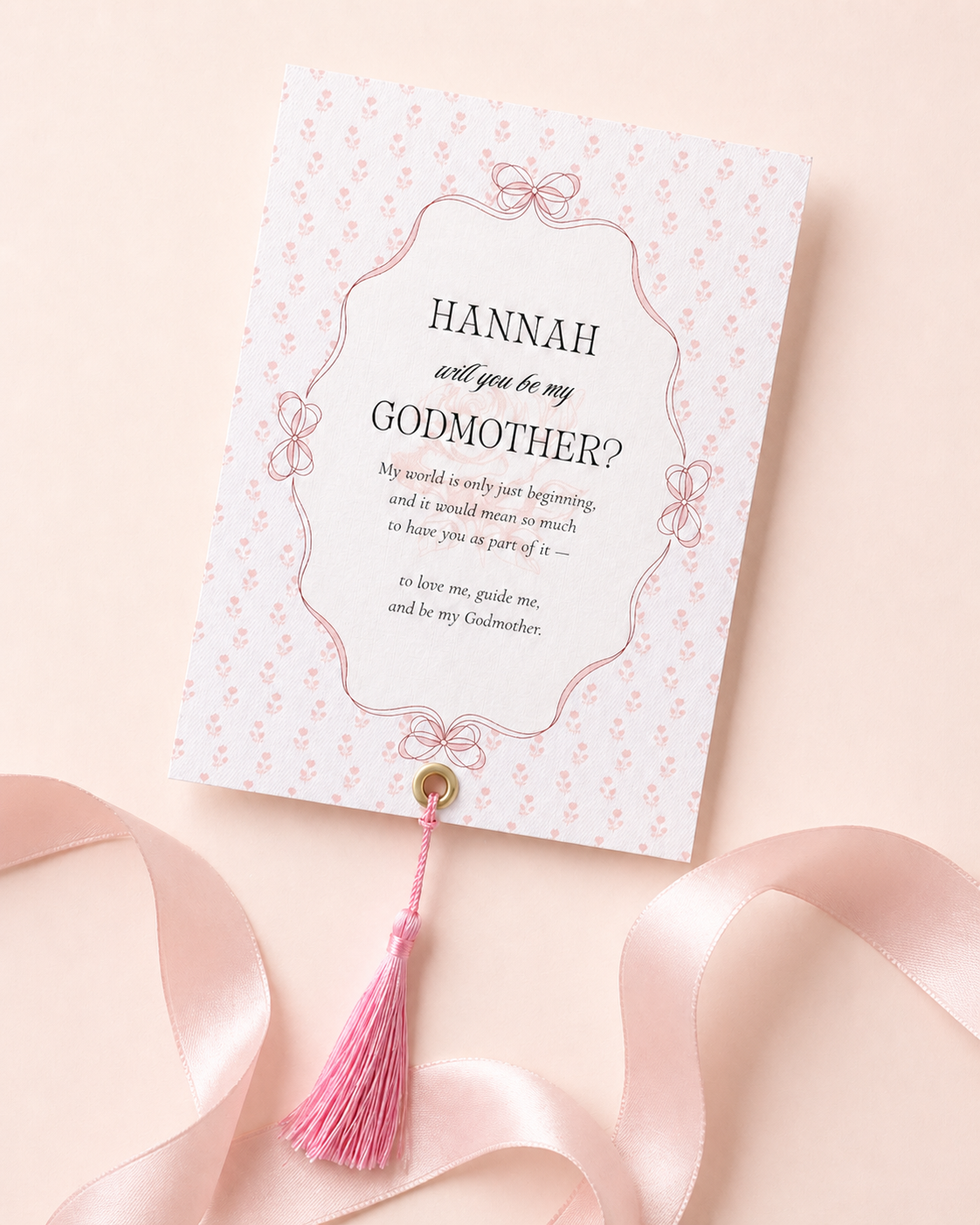 Personalized Godmother Proposal Gift Box