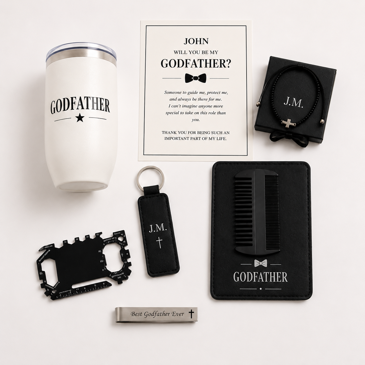 Personalized Godfather Proposal Gift Box