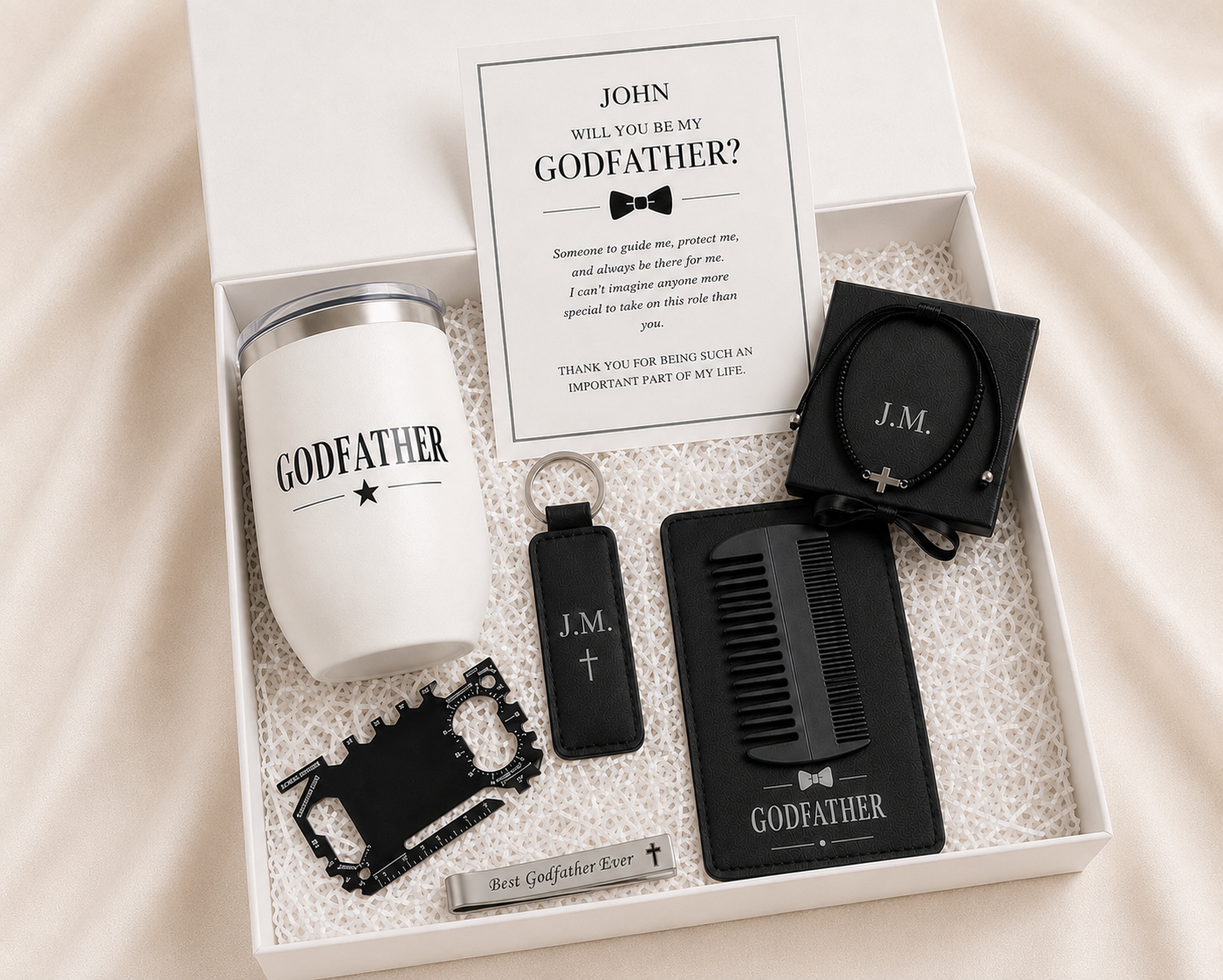 Personalized Godfather Proposal Gift Box