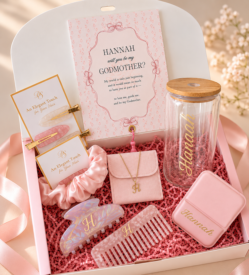 Personalized Godmother Proposal Gift Box